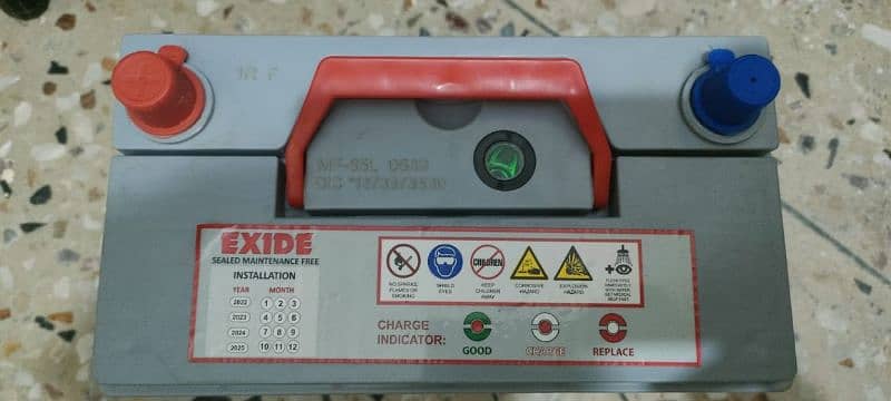 Exide battery 2