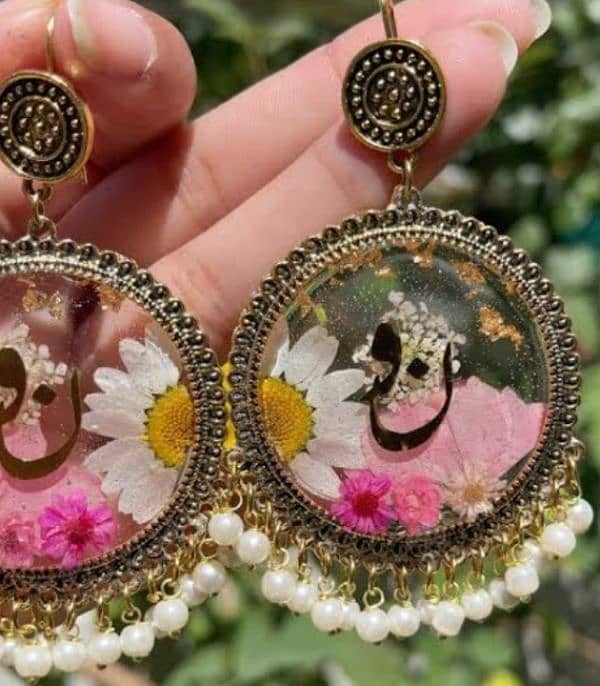 Resin Jhumka 1