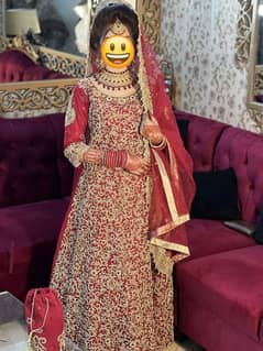 Bridal lengha for barat