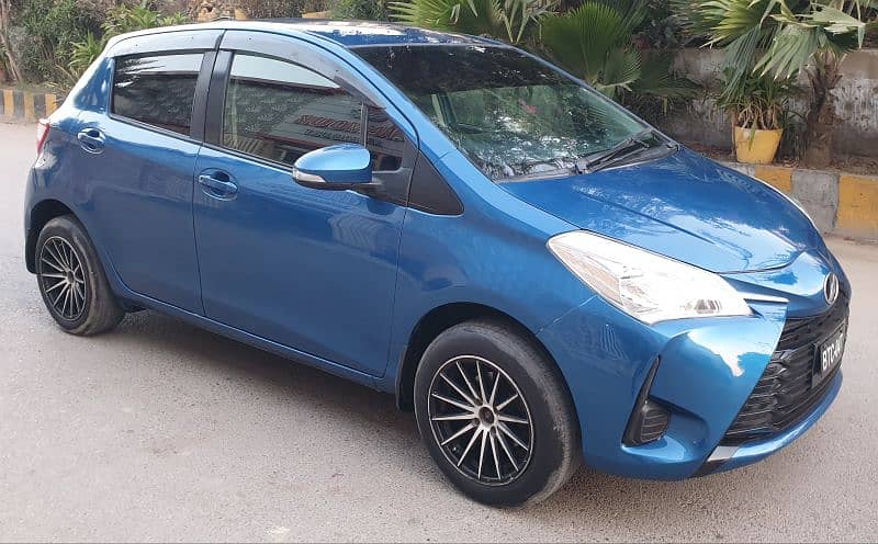 TOYOTA VITZ MODEL 2017 REG 2021 FULL ORIGNAL CONDITION 10