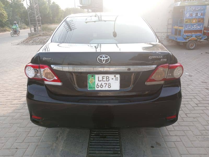 Toyota Corolla XLI 2010 6