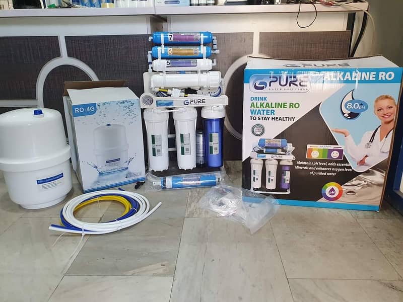 100 GPD 7 Stage R. O Water Filter 0