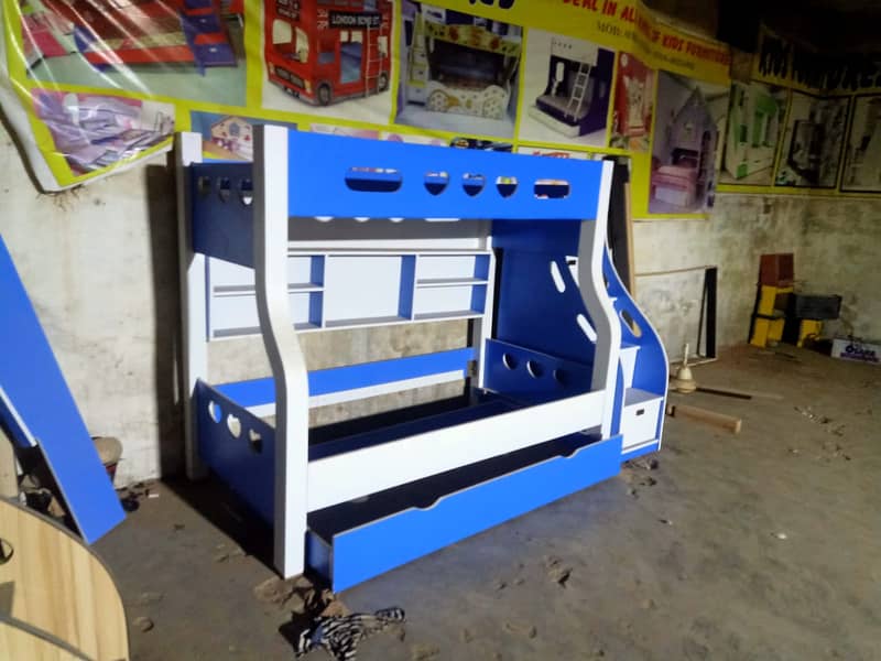 Bunk bed | Kid wooden bunker bed | kids bed | Double bed | Triple bed 14