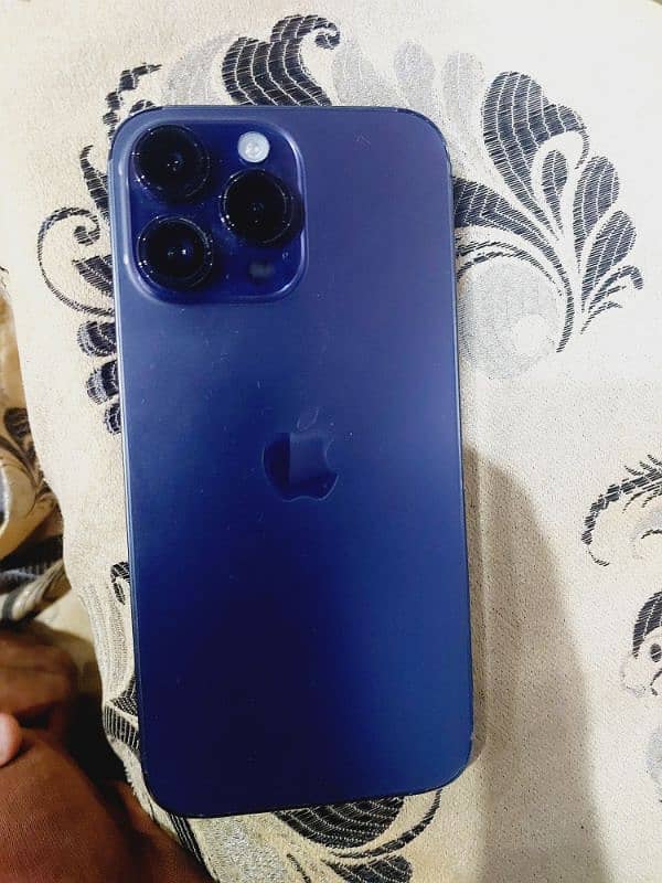 Iphone 14 Promax Deep Purple color  PTA approved. . . Hk model 3