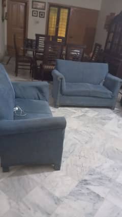 6 seater sofa 2 2 each in good condition