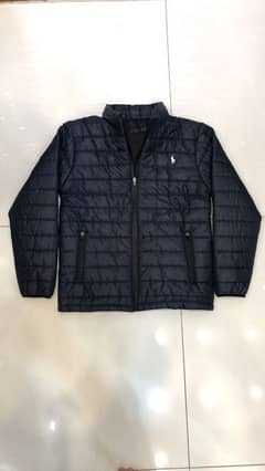 parachute polo jacket