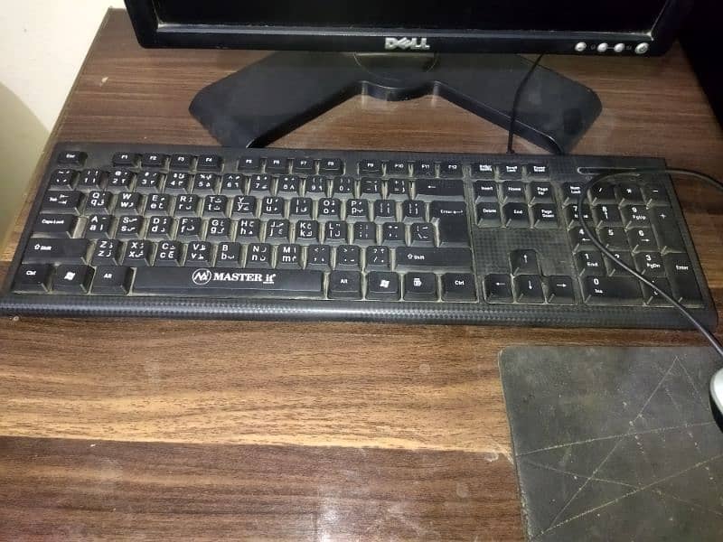 4 items(Keyboard, Speaker, DELL Monitor 17 inches, Mouse). . 03345502615 3