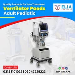 Ventilator paeds / adult in economical rates .