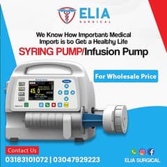 Syringe / infusion pump .