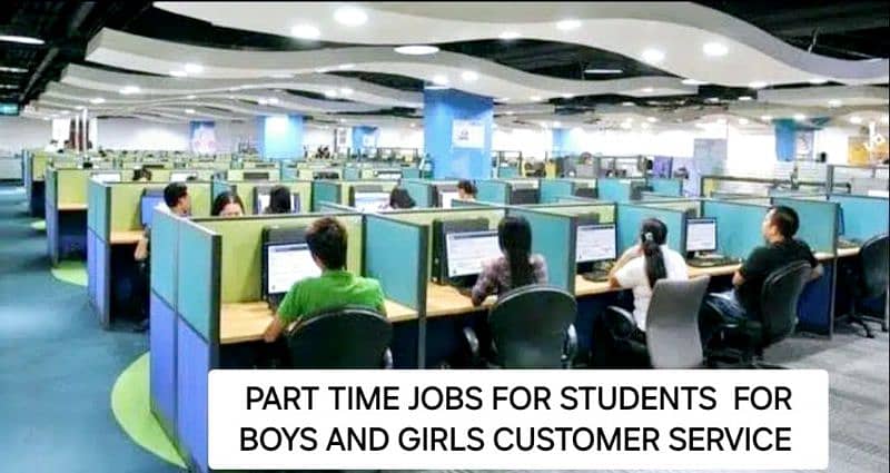 Part time job in Lahore for boys and Girls 0