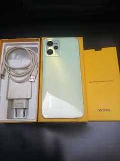 Realme c35 4 +128 gb with box and charger