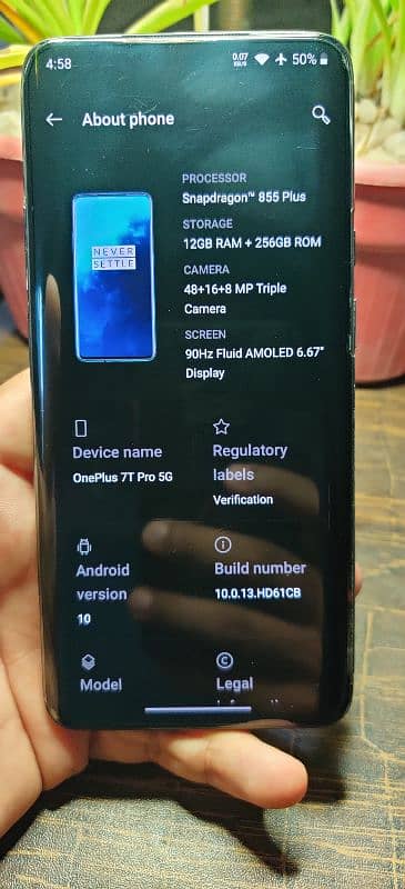 OnePlus 7T Pro 5G 12/256 For Sale! 2