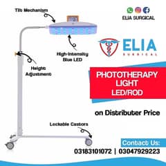 PHOTOTHERAPY led and rod. rod