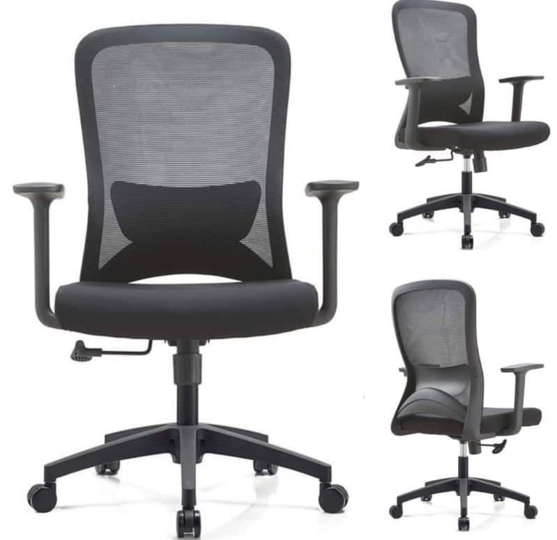 Staff Chair l Cimputer Chair l Ergonomic Chair l Mid Back Chair 3