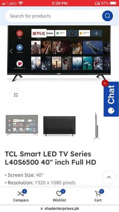 TCL Screen For Sale L40S6500 Model