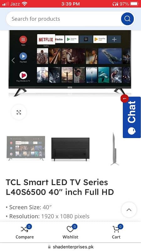 TCL Screen For Sale L40S6500 Model 0