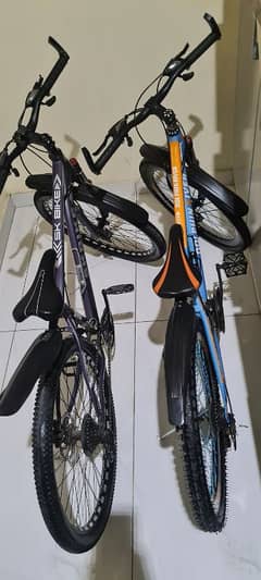 2 Brand new condition bicycles  for sale.