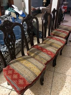 8 Dinning chairs for sale