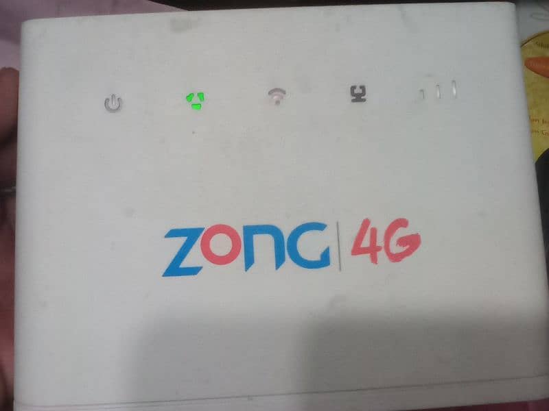 Zong 4G Bolt ultra wifi router 1