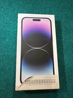 iphone 14 pro max 256 gb  box pack