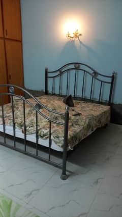 King size Bed set complete Iron rode