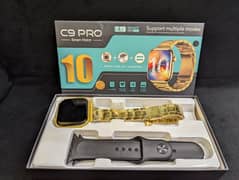 C9 Pro Smart Watch Golden