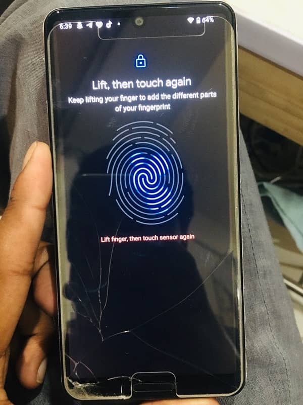 AQUOS Sense5G  4/64 Condition 10/8 NoN PTA Bake All ok ha 2