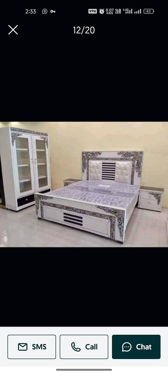 bed,double bed,king size bed,poshish bed/bed for sale,furniture 5