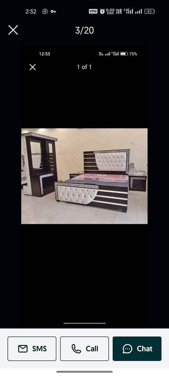 bed,double bed,king size bed,poshish bed/bed for sale,furniture 19