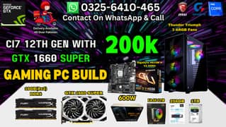 Gaming PC RGb 16GB Ram 256Gb NVME GTX 1660 Super Gulberg Lahore