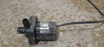 12v . Dc fan motor and water pump