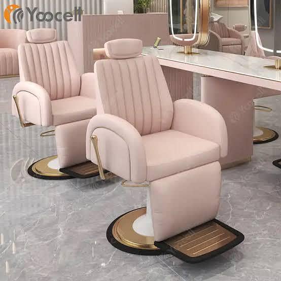 Saloon chair/Shampoo unit/Barber chair/Cutting chair/saloon furniture 6