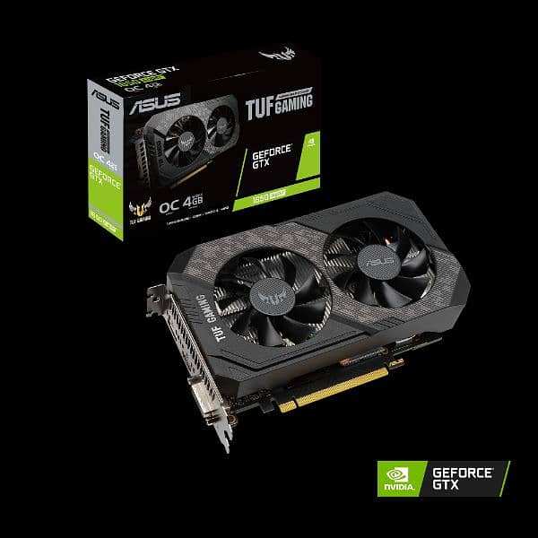 ASUS tuff GTX 1650 super overclock edition 1