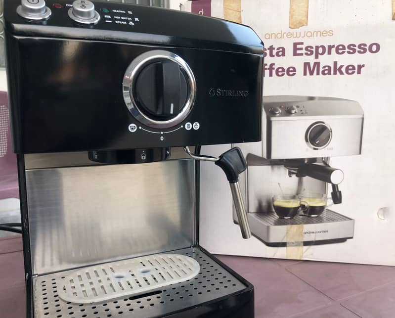 Coffee Machine Andrew James Coffee Maker Espresso Cappuccino latte UK 0