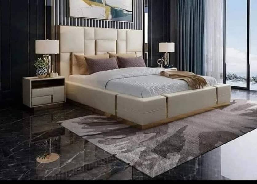 bed,double bed,king size bed,poshish bed/bed for sale,furniture 3