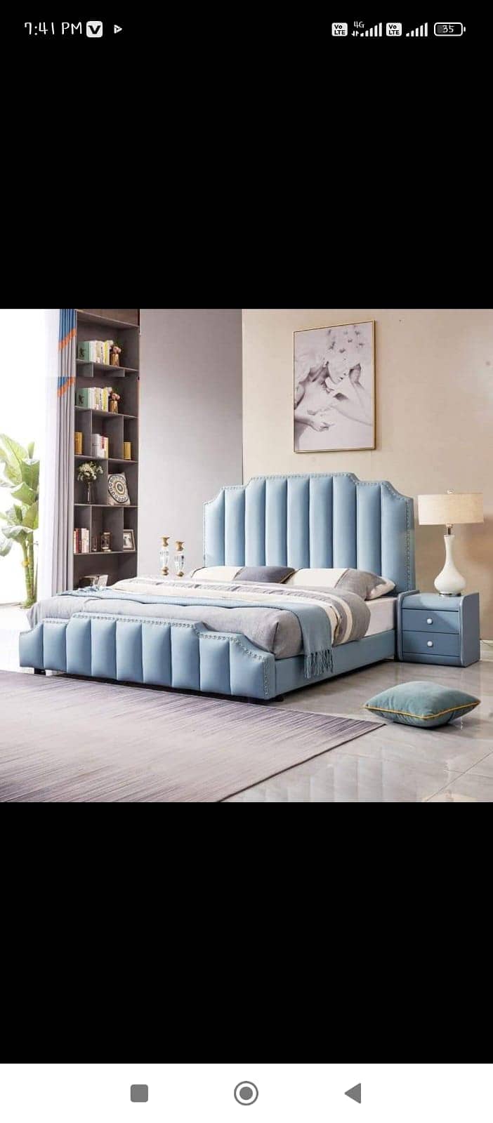 bed,double bed,king size bed,poshish bed/bed for sale,furniture 9