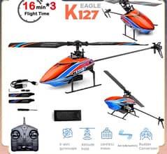 rc helicopter wltoys k127 Xks 4channel gyro 6axis