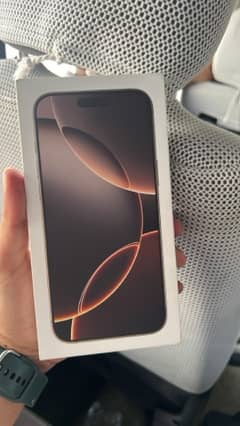 I phone 16 Pro Max 256gb physical + esim