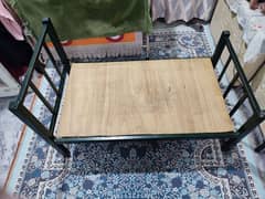 Custom-Made Iron Bed for Kids – Available for Sale