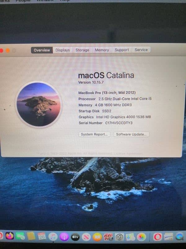 Macbook pro mid 2012 4