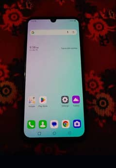 Lg g8x 10\10 blue colour