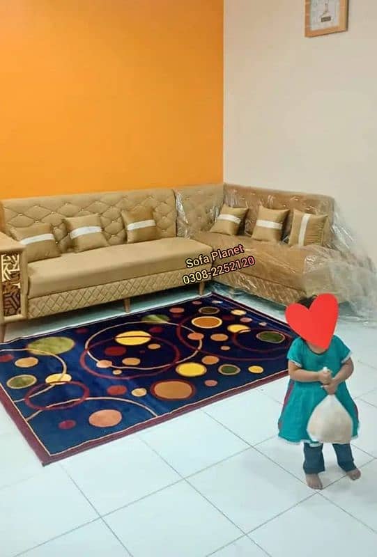 Sofa Set 5 Seater/ L shape with 5 cushions big sale till 25th November 5