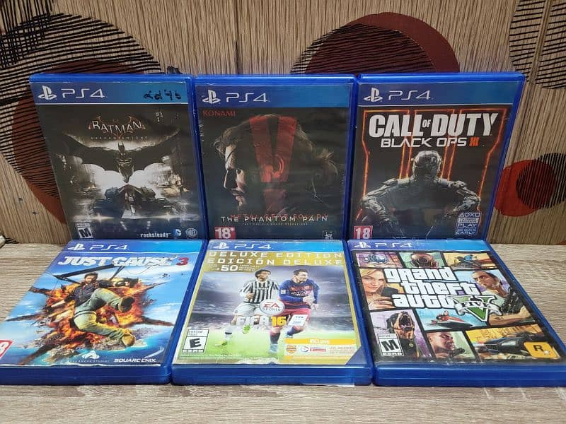 PS4 games for sale buy/exchange 1