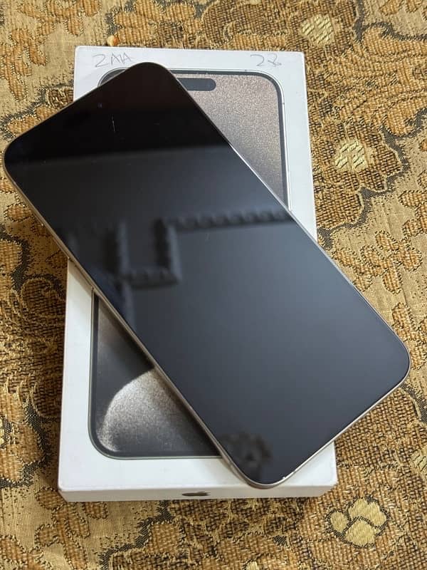 IPhone 15 Pro Max 256GB Natural Titanium HK 1