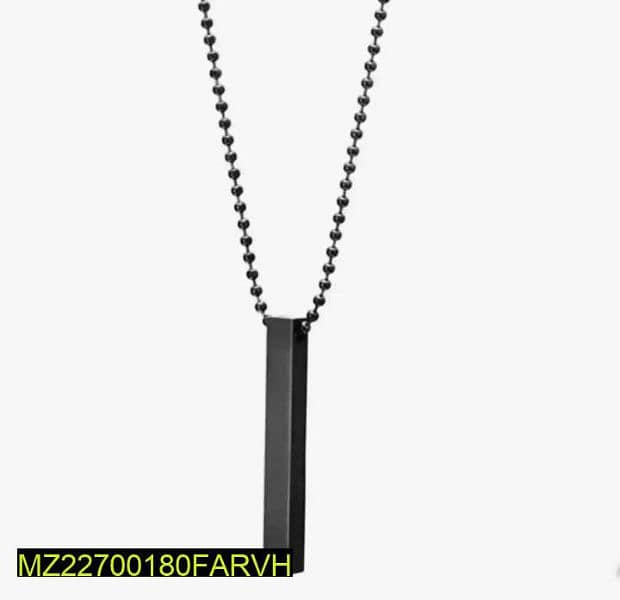 1 pcs steelness steal black vertical bar for boys 0