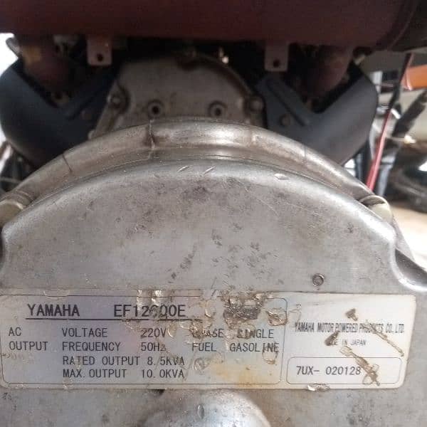 10kva Yamaha original generator self start 2