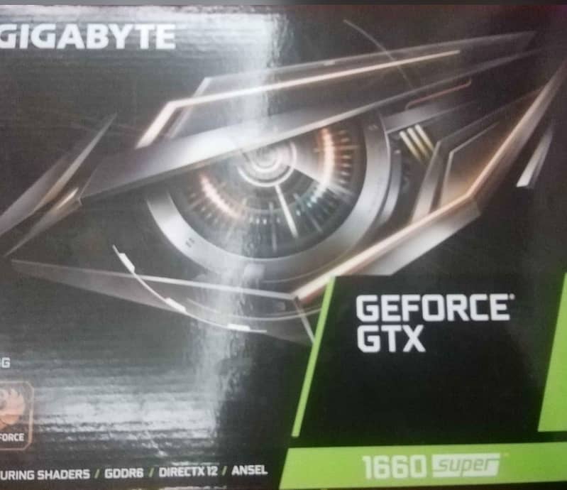 New GeForce gtx 1660 SUPER never used 0