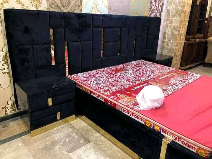 bed,double bed,king size bed,poshish bed/bed for sale,furniture 7