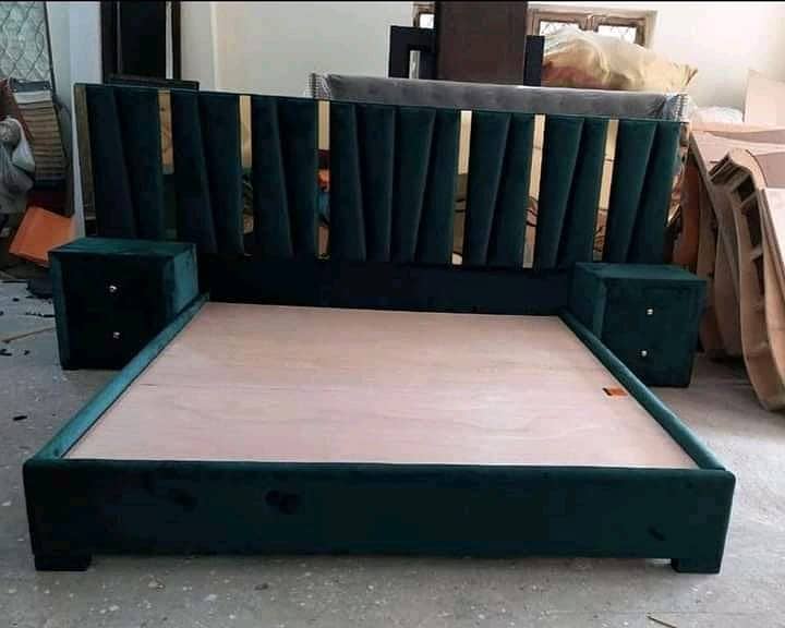 bed,double bed,king size bed,poshish bed/bed for sale,furniture 15