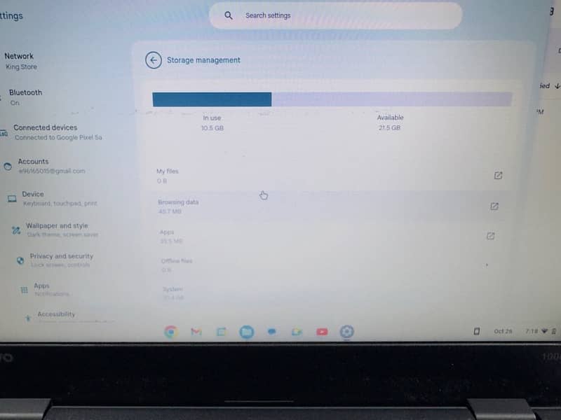 Lenovo chromebook 100e 4GB ram 32Gb storage, Update till 2027 6